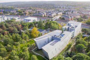 vue aérienne de l'université Universidad a Distance de Madrid
